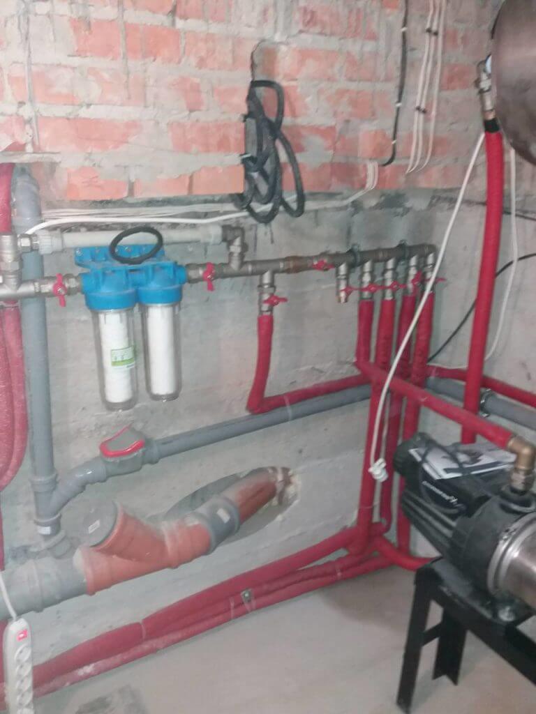 Приклад проекту з водовідведення 2 : Системи опалення, кондиціонування та водопостачання під ключ