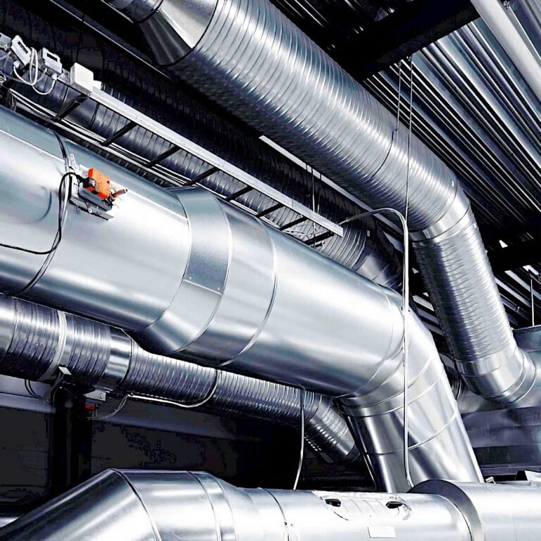 Монтаж систем вентиляції 1 : Системи опалення, кондиціонування та водопостачання під ключ